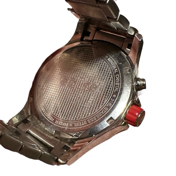 Red Line Men’s Watch Stainless Steel Water Resistant Mineral Crystal Chronograph - Picture 14 of 16